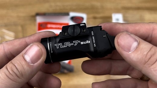 Watch Streamlight TLR-7 Sub 500-Lumen Pistol Light Review on Amazon Live