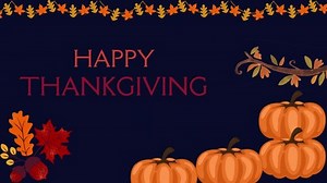 A Happy Thanksgiving Sign Celebrate the holidays with motion background and share the warmth of Thanksgiving with friends and family Happy Thanksgiving animated text