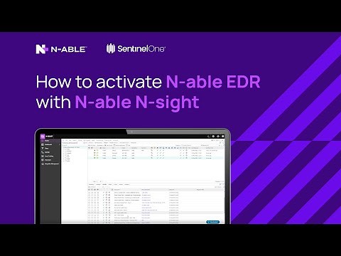 N-able EDR for N-sight: Get Started