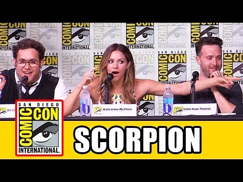 SCORPION Comic Con Panel - Katharine McPhee, Jadyn Wong, Eddie Kaye Thomas, Ari Stidham, Season 3