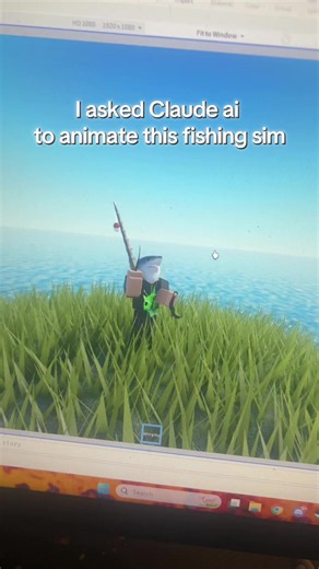 Claude AI Animate Roblox Fishing Game — Final Result & Review