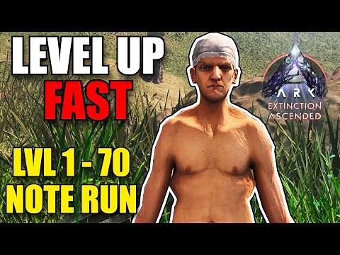 The BEST Extinction Note Run LEVEL 1 to LEVEL 70! | Ark: Survival Ascended