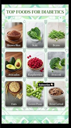 Warning: 7 Best Foods for Diabetes After 60 #healthylifestyle #healthyeating