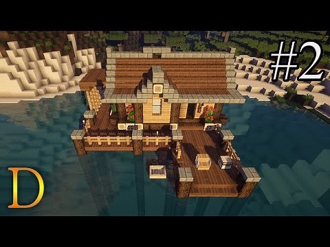 MINECRAFT GUIDE - How to build a house on the water. [part 2]