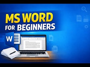 MS Word Tutorial for Beginners | Microsoft Word Basic to Advance (2025)