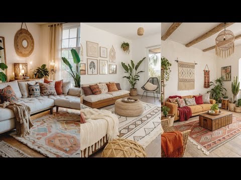 100+ Cozy Boho Living Room Makeover Ideas 🌿 | Dreamy Cottage Style & Budget-Friendly DIY Decor