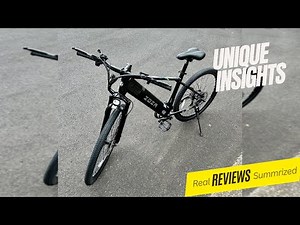 Reviews Summary: the ZDZA ZA04 Electric Bike