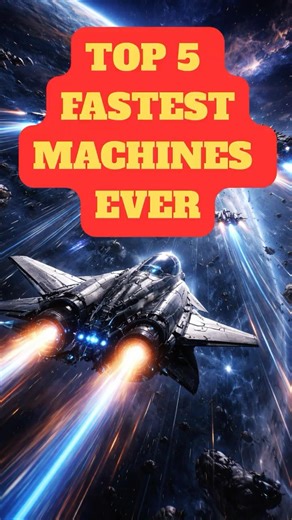 Top 5 Fastest Machines Ever Made by Humans #space #spacecraft #nasa #speed