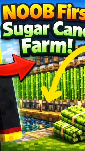 NOOB First Sugar Cane Farm! 🌿💰