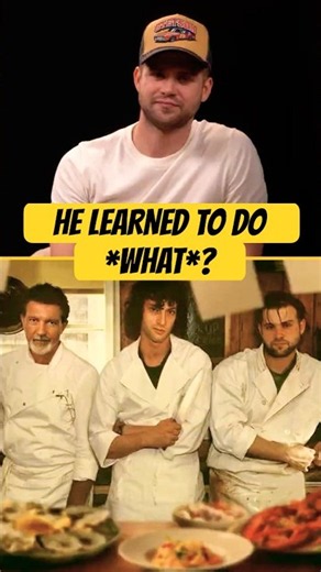 The VITAL hack Leo Woodall learned while working on Tony! 🤭 #tony #shorts