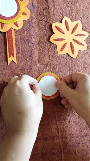 Easy DIY “Well Done” Craft Badge 🌟 | School Reward Craft | #shorts