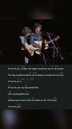 If not For You - Bob Dylan & George Harrison