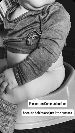 Alaska McFadden | Elimination communication is not early potty training, it's pattern awareness and treating your baby like a fully formed little human.... | Instagram