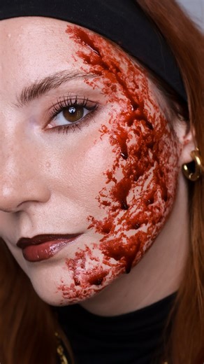 roxy | makeup | ugc on Instagram: "Easy Halloween Makeup Tutorial🎃 #halloweenmakeup #lastminutehalloweencostume #lastminutehalloweenmakeup #halloweenmakeupinspo #halloweenmakeupideas #ugcgermany #ugcdeutschland #ugcmakeup #ugccreator #smallmakeupaccount"