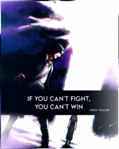 If you can't fight, you can't win #anime #animeedit #edit #attackontitan #foryou
