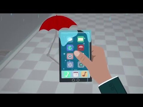 P2i Splash-Proof Process Animation