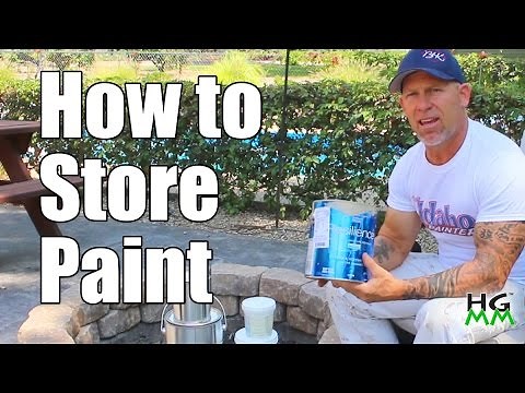 How To Store And Label Paint Like A Pro