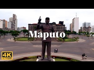 Experience the BEST Aerial Views of Maputo Mozambique in 4K!