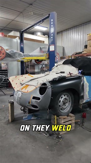 1964 Porsche 356C Fender Repair… SMALL Crash Turned Into HUGE Job 😳
