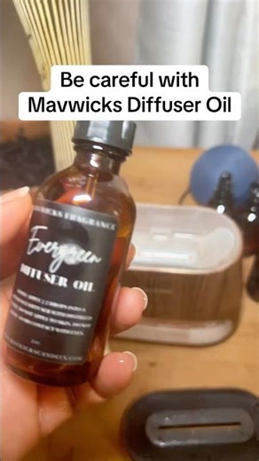 Be careful using diffuser oils