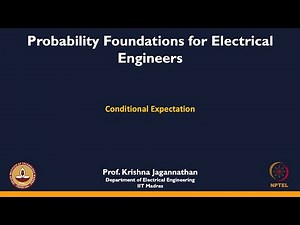 mod09lec71 - Conditional Expectation