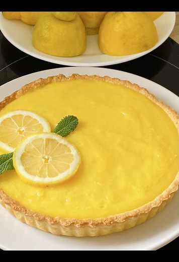 Tarte au citron 100% maison – recette facile