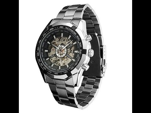 Winner W340 / TM340 Automatic Mechanical Skeleton Watch / Unpacking / Unboxing / Review
