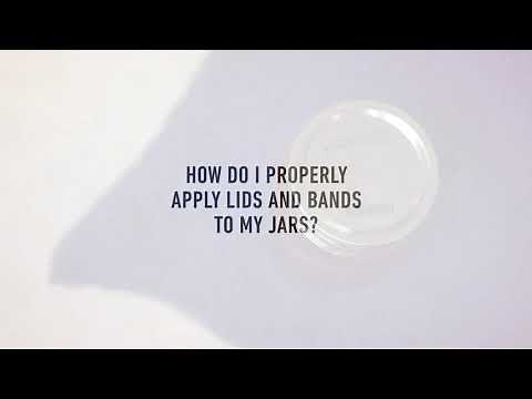 Bernardin Tip#1: How do I properly apply lids and bands to my jars (English)