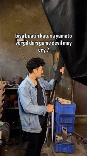 Katana yamato vergil tlah berhasil kita buat 😱 #yamato #devilmaycry