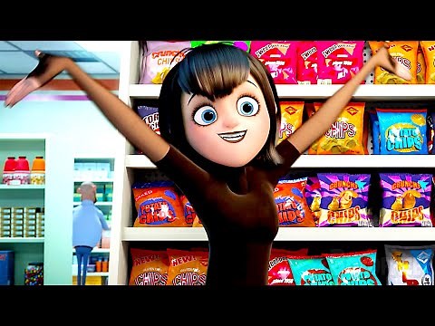 Mavis in a supermarket for the FIRST time | Hotel Transylvania 2 | CLIP 🔥 4K