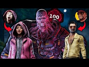 My P100 Nemesis vs Twitch Streamers (Fubs & CapJam) (DUAL POV) - Dead by Daylight