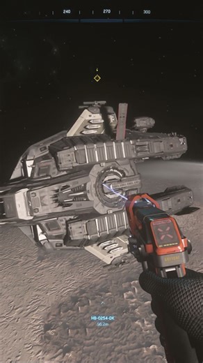 When the ship exploding is perfectly timed - Star Citizen