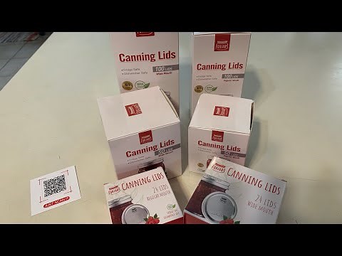 Comparing FORJARS canning lids