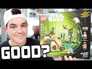 NOT TRASH? LEGO Star Wars SMART PLAY: Yoda's Hut and Jedi Training Review!