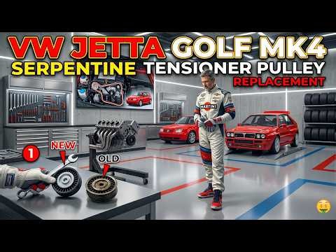 VW MK4 Serpentine Belt Tensioner Replacement Guide (Jetta/Golf)