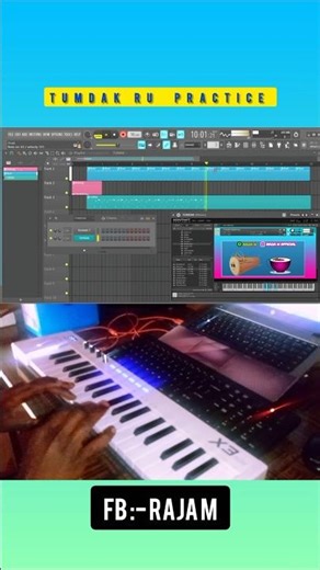 Sohrai Tumdak Ru 🥁 midi keyboard 🎹 #sohrai_video #ytshorts #music #santali #viralshorts