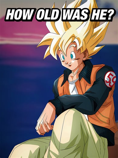 How Old Was Goku When He Achieved Every Saiyan Transformation? #dbz #goku #anime #dragonball #sparkingzero