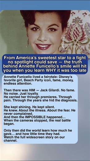 Annette Funicello: The Love Story Fame Couldn’t Save