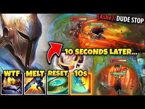 Pantheon but I ult this poor Ashe on repeat all game (10 SECOND ULT CD)