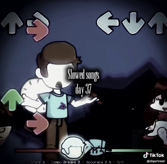 fnf || slowed songs day 37 #fyp #fnf #slowed #songs #day #37