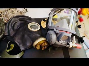 My gas mask collection 😷🖤 #gasmask #gasmasks #medical #ppe #collection