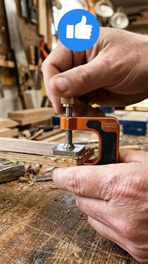 miniature keychain-sized veneer press tool