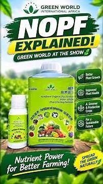 Green World Distributors Explain NOPF at the Show 🌱 | NutriPlant Organic Plus Fertilizer