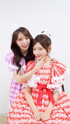 最後の気まずそうな笑顔までがセット😅 #ちょーだいHAPPY！ #塩川莉世 #白石まゆみ #SWEETSTEADY #すいすて