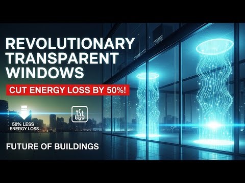 Revolutionary Transparent Windows: The Future of Energy Efficiency!