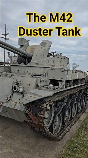 This Tank Was Built by General Motors?! M42 Duster at Camp Perry