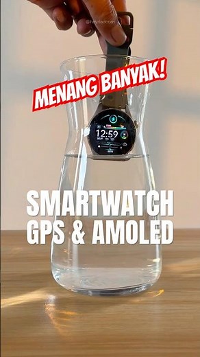 REKOMENDASI SMARTWATCH GPS MURAH 2026 - Review ADVAN MACHA Watch