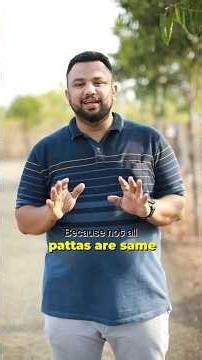 Don’t Buy Land Without Knowing These Patta Types 😳