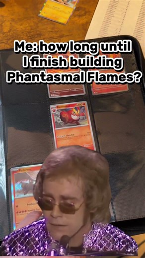 How long until I finish building Phantasmal Flames? #pokemonchannel #pokemon #tradingcardgame