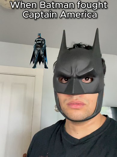 Batman VS Captain America #batman #captainamerica #dc #marvel | batman vs captain america